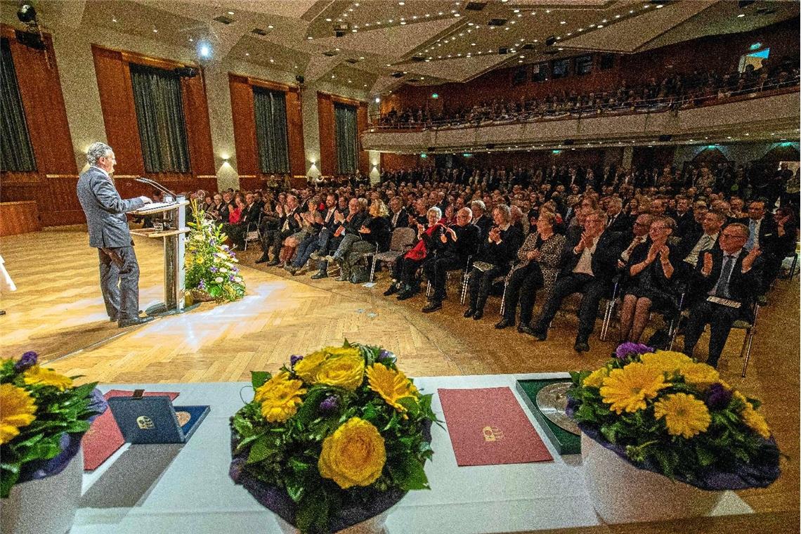 Der Neujahrsempfang samt der Ehrungen für verdiente Mitbürger ist Jahr für Jahr ...