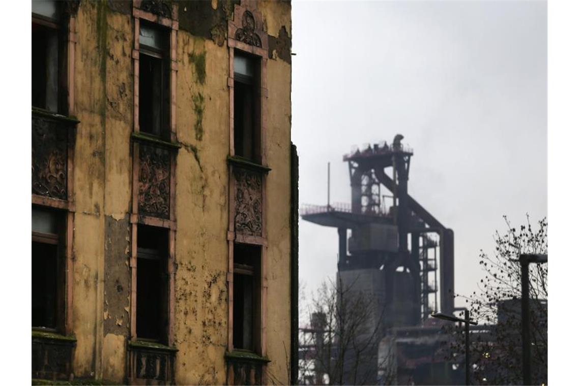 Der Niedergang von Stahl und Kohle hat das Ruhrgebiet zum Armenhaus gemacht. Foto: Ina Fassbender