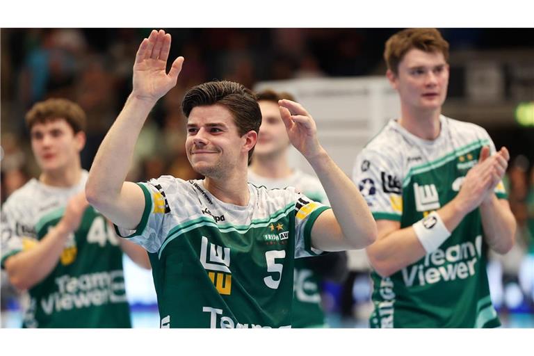 Der Niederländer Rutger ten Velde teilt sich die Linksaußen-Position bei Frisch Auf Göppingen mit Marcel Schiller.