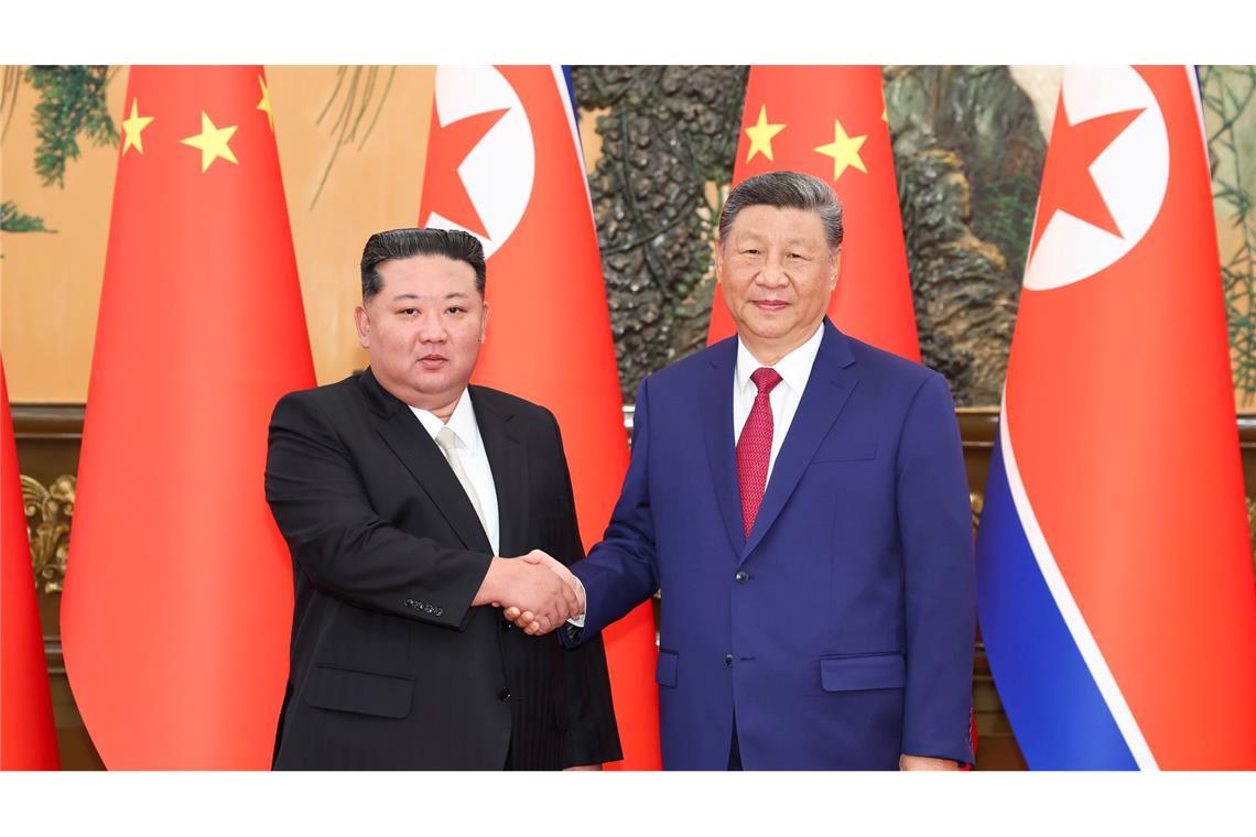 Chinas Staatschef Xi beginnt Besuch in Nordkorea