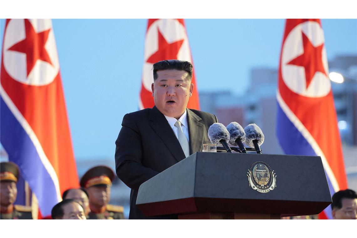 Der nordkoreanische Machthaber Kim Jong Un will das Atomwaffenprogramm Pjöngjangs ausweiten.