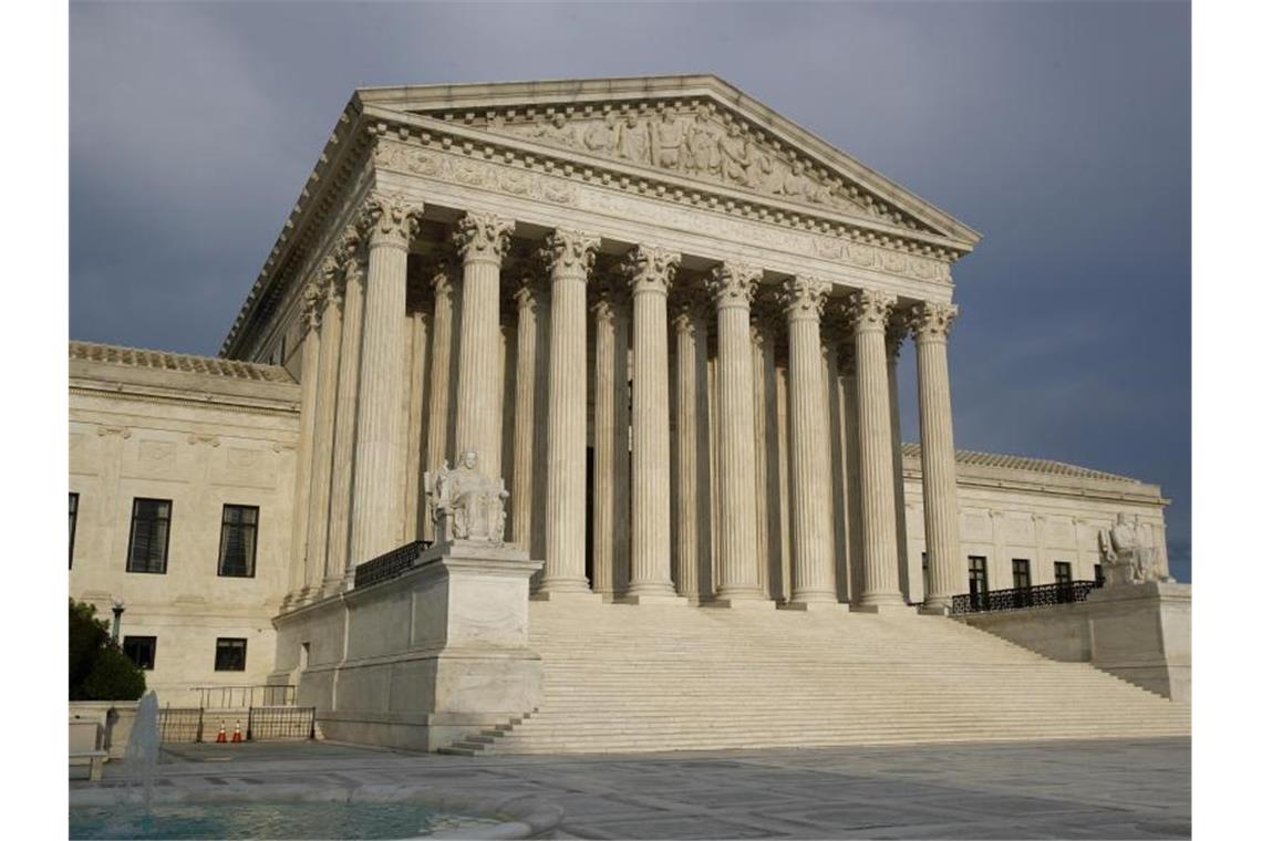 Der Oberste Gerichtshof der USA in Washington. Foto: Patrick Semansky/AP/dpa/Archivbild