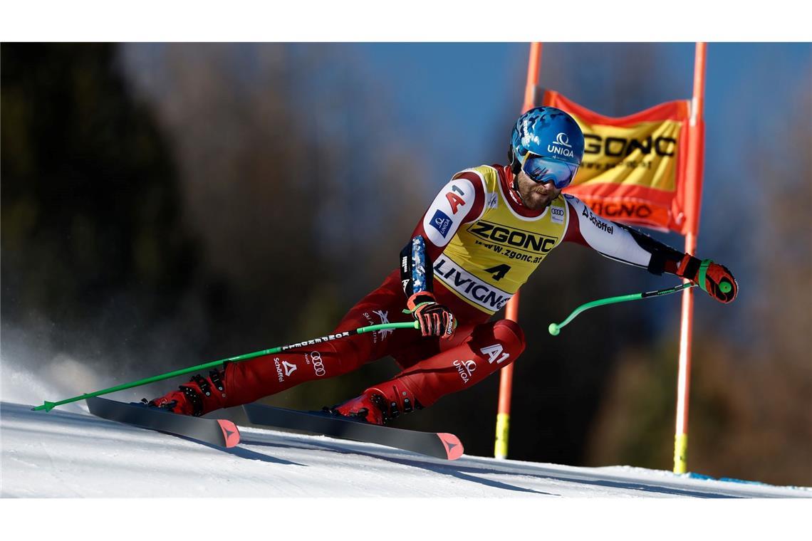 Der Österreicher Marco Schwarz feierte in Livigno seinen achten Weltcup-Sieg.