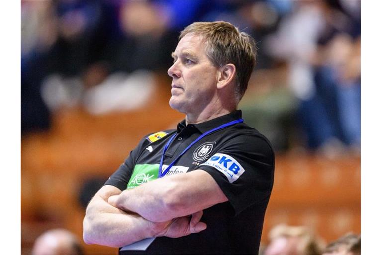 Der Olympia-Kader von Handball-Bundestrainer Alfred Gislason steht. Foto: Sascha Klahn/dpa