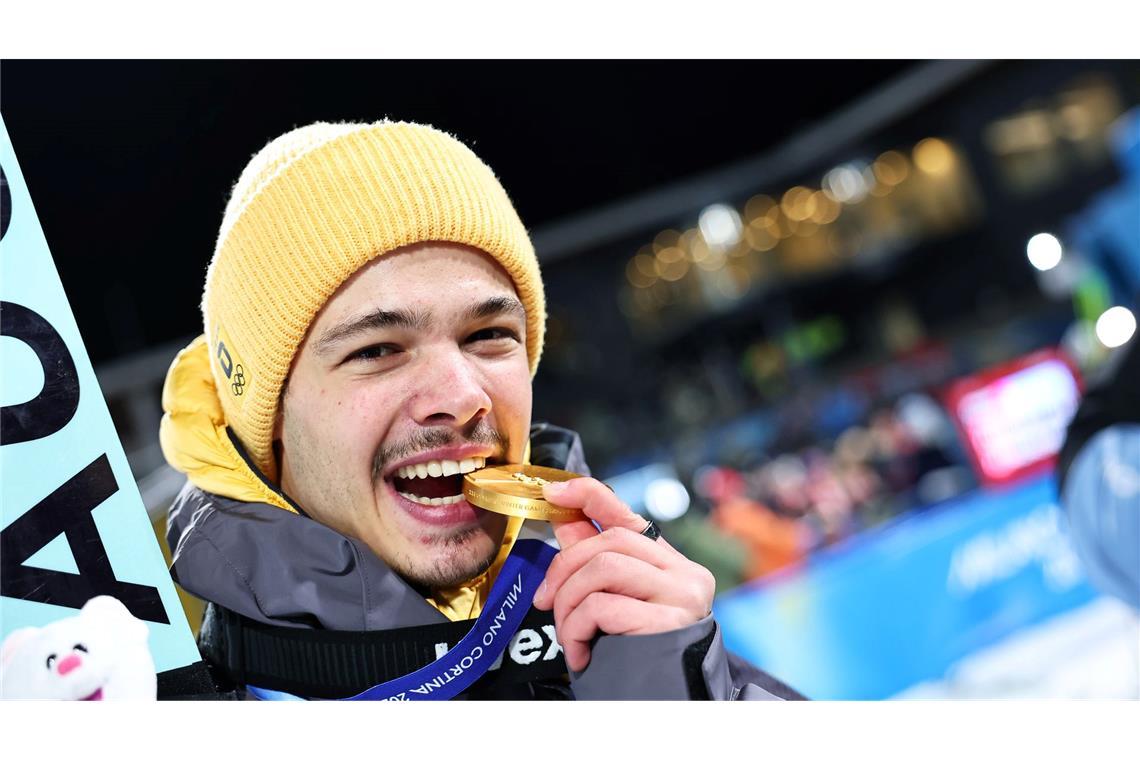 Der Olympiasieg von Philipp Raimund war der Höhepunkt des Winters. (Archivbild)