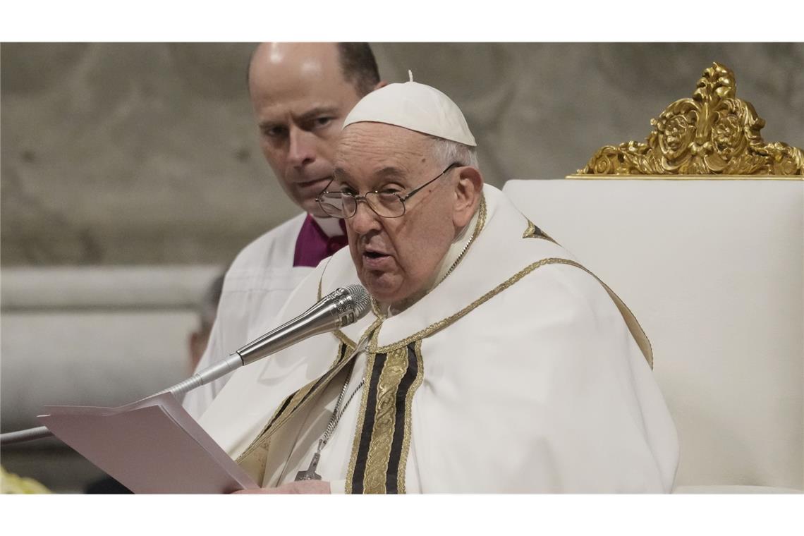 Papst Franziskus verbringt „ruhige“ Nacht im Krankenhaus