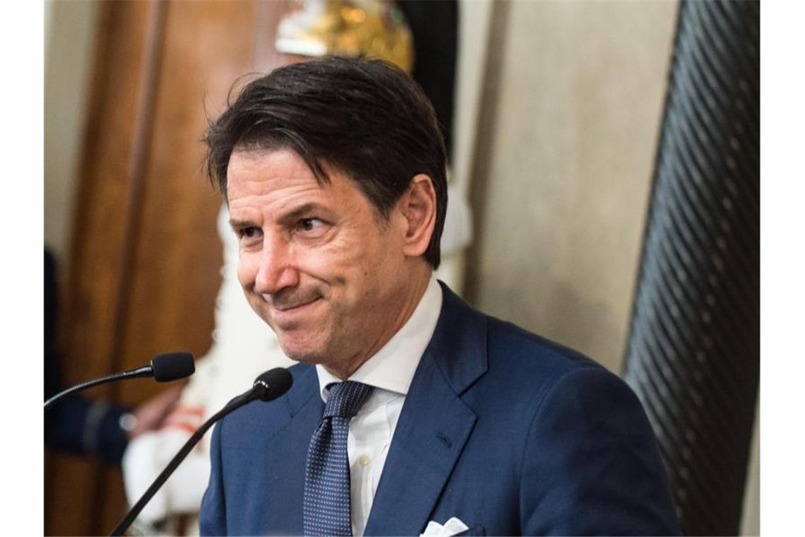 Der parteilose Regierungschef in spe, Giuseppe Conte, dürfte gespannt auf die Abstimmung der Fünf-Sterne-Bewegung blicken. Foto: Valerio Portelli/LaPresse via ZUMA Press