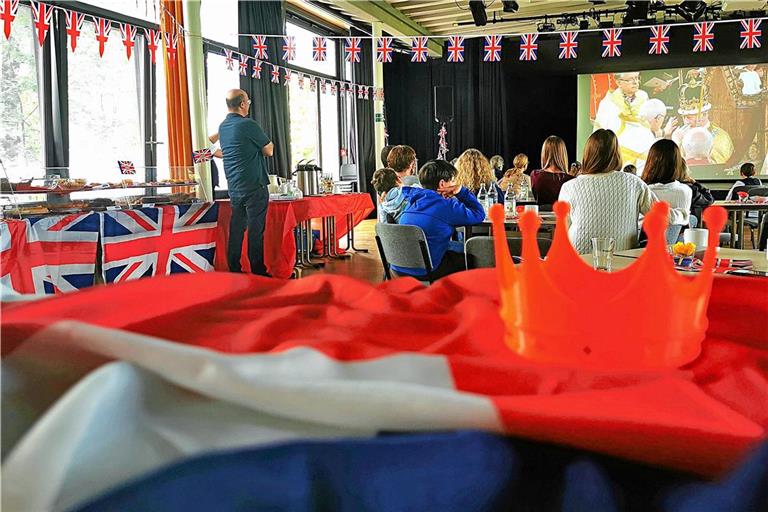 Der Partnerschaftsverein lässt sich immer wieder Neues einfallen - etwa ein Lunch mit Public Viewing anlässlich der Krönung von König Charles im Mia. Foto: Tobias Sellmaier