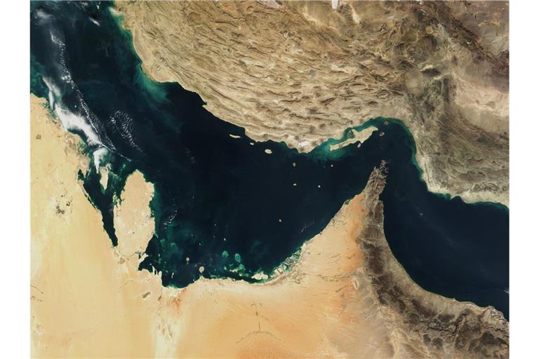 Der Persische Golf, die Straße von Hormus und der Golf von Oman.