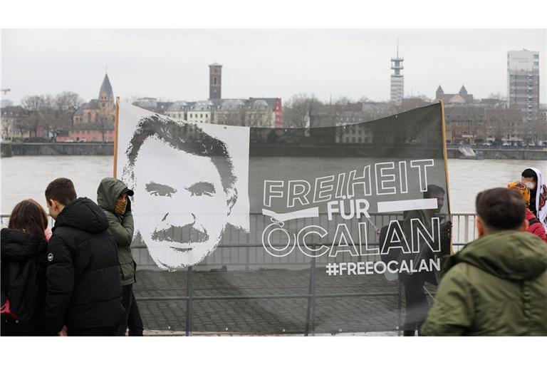 Der PKK-Chef Abdullah Öcalan hat auch in Deutschland viele Anhänger