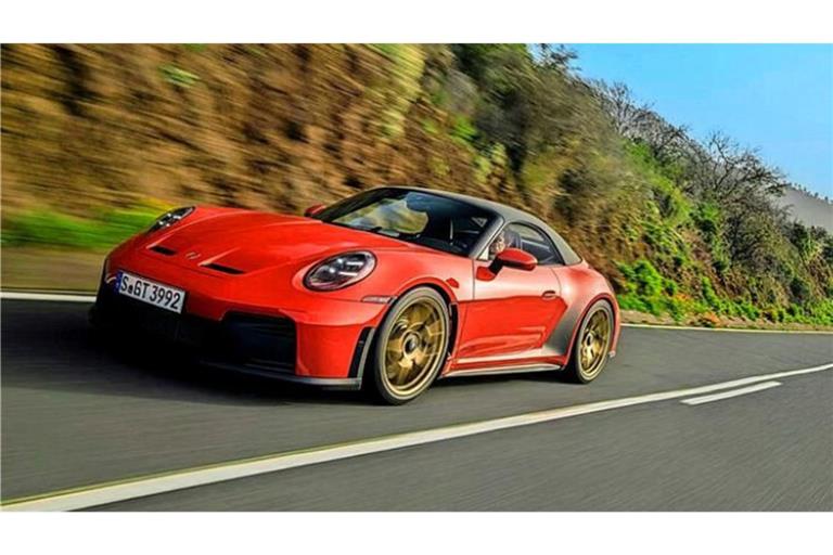 Der Porsche 911 ist  etwas bulliger geworden.