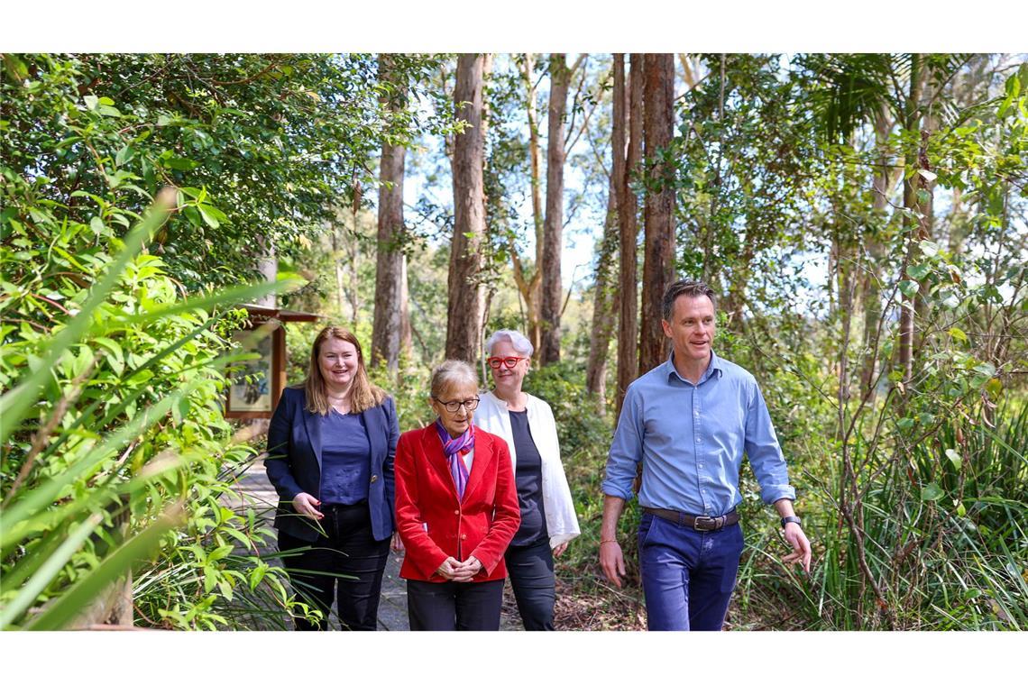 Australien schafft riesigen Nationalpark für Tausende Koalas Der Premier von New South Wales, Chris Minns, hat sich stark für den riesigen Nationalpark eingesetzt.