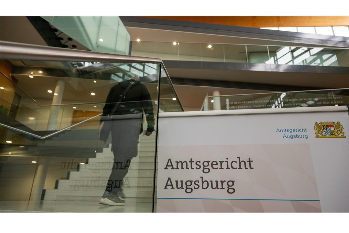 Der Prozess findet vor dem Amtsgericht Augsburg statt. (Symbolbild)