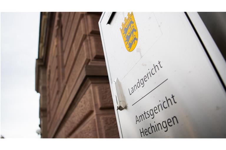 Der Prozess findet vor dem Landgericht Hechingen statt. (Symbolbild)