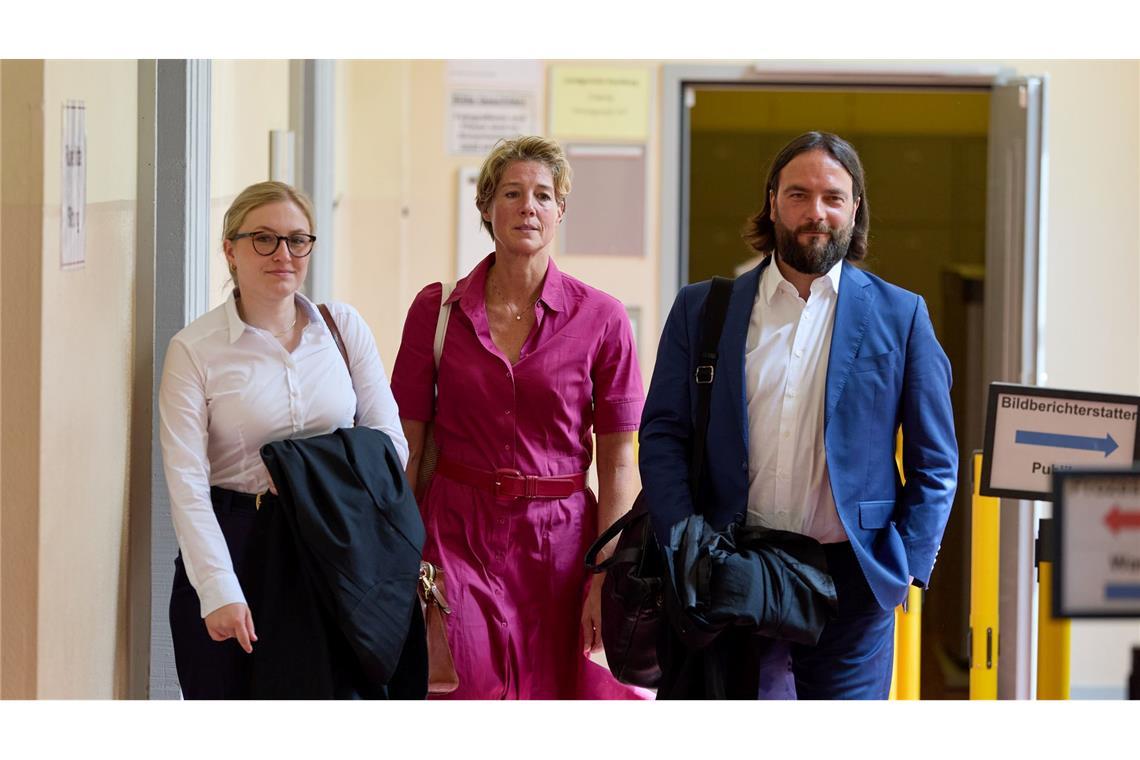 Der Prozess gegen Christina Block (M.) geht am 11. Juni weiter.