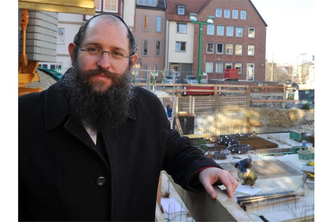 Der Rabbiner Shneur Trebnik. Foto: picture alliance / dpa