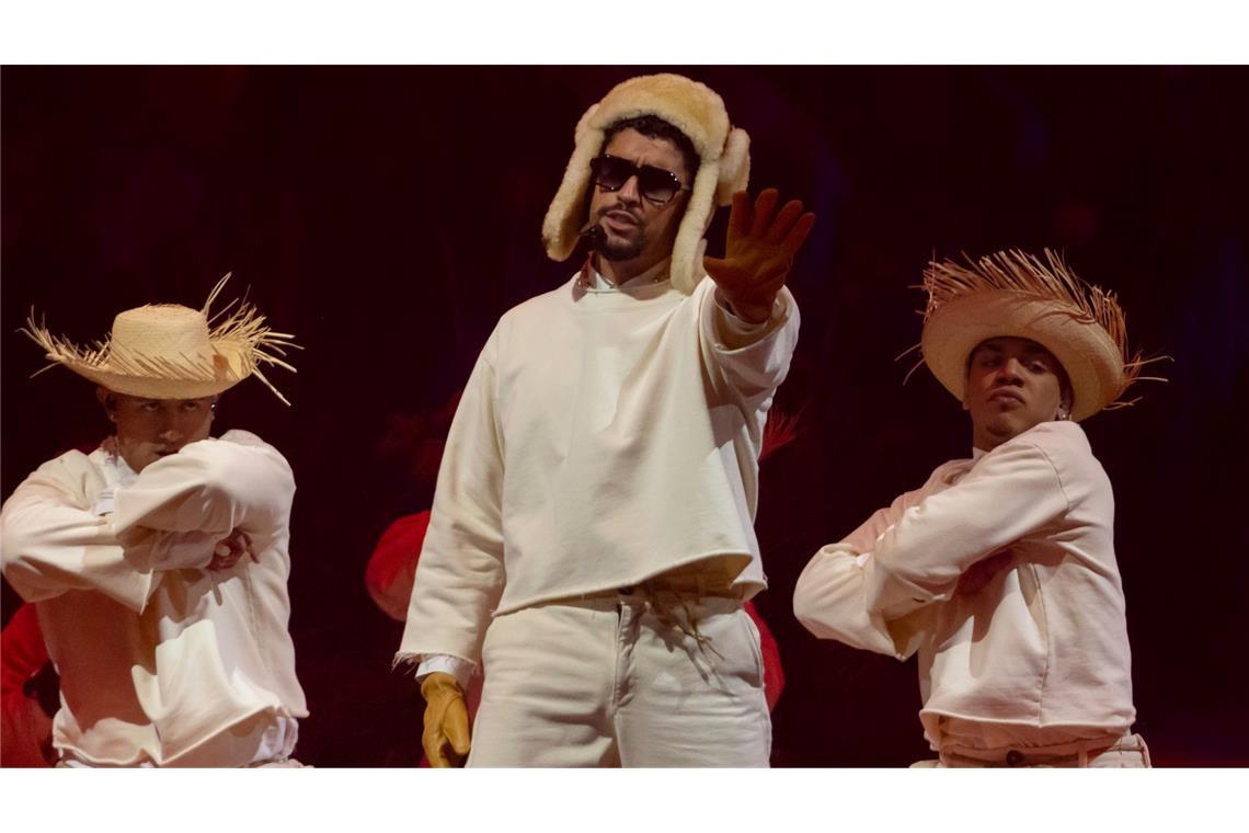 Der Rapper ist hier bei seinem letzten Auftritt der Konzertreihe "No Me Quiero Ir de Aquí" (Deutsch: Ich will hier nicht weggehen) zu sehen. 31 Shows spielte er im Sommer 2025 auf seiner Heimatinsel. (Archivbild)