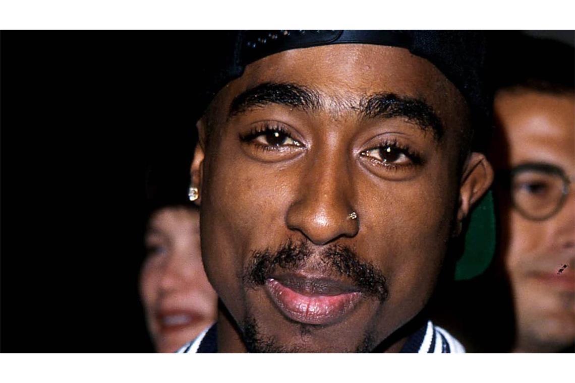 Der Rapper Tupac Shakur bei der Premiere des Films «Jason’s Lyric» im Jahr 1994. 1996 starb er nach Schüssen in Las Vegas.