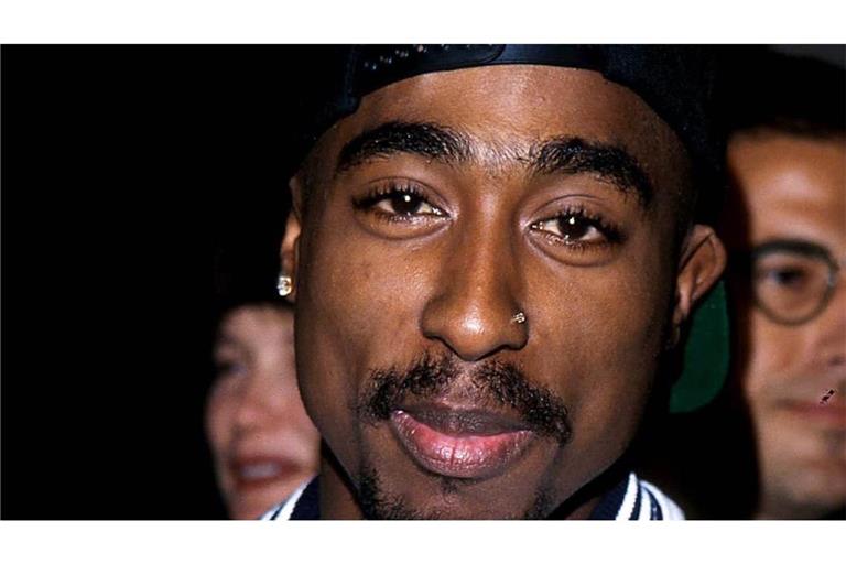 Der Rapper Tupac Shakur bei der Premiere des Films «Jason’s Lyric» im Jahr 1994. 1996 starb er nach Schüssen in Las Vegas.