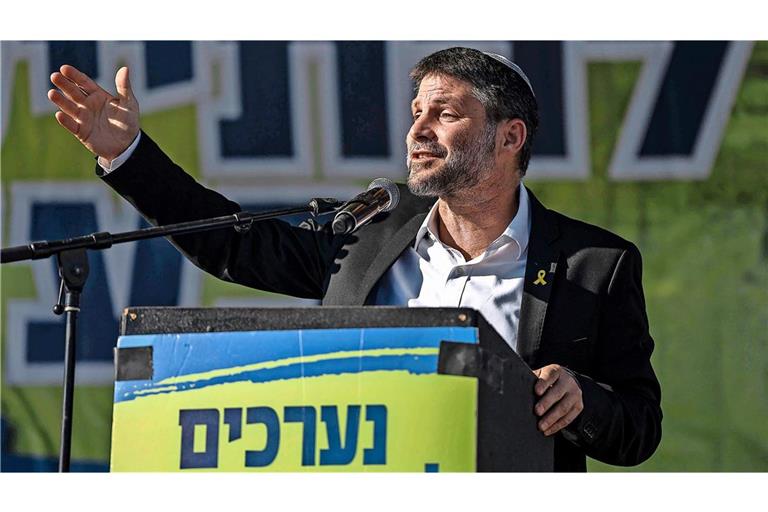 Der rechtsextreme Finanzminister Bezalel Smotrich nennt Trumps Gaza-Plan einen Fehlschlag (Archivfoto).
