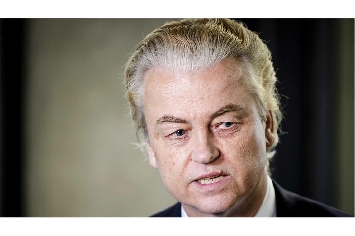 Nach Wilders Rückzug – Opposition fordert Neuwahlen Der Rechtspopulist Geert Wilders (Archivbild).