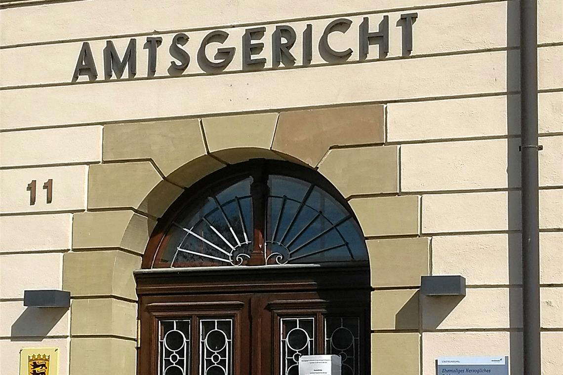 Besitz von Kinderpornos führt zu Gefängnisstrafe Der Richter des Amtsgerichtes Backnang redete dem doppelten Bewährungsbrecher eindringlich ins Gewissen. Foto: privat