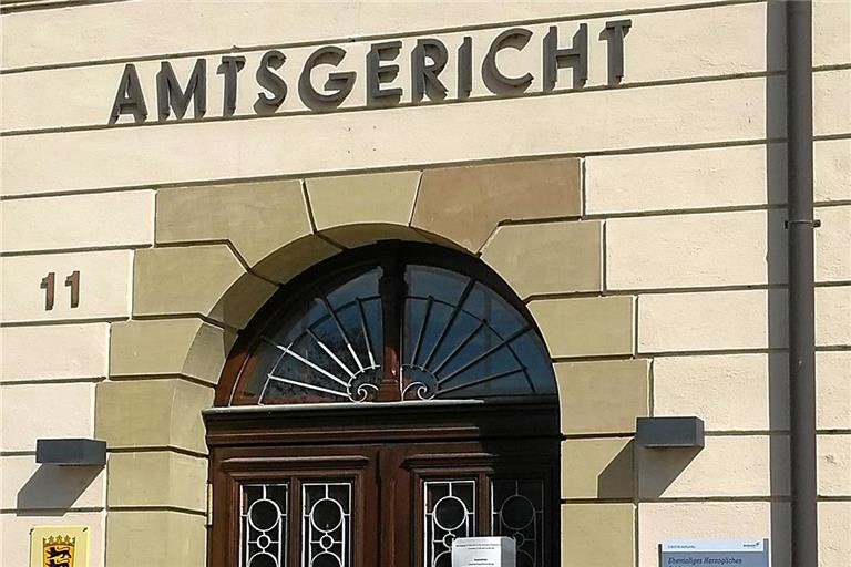 Der Richter des Amtsgerichtes Backnang redete dem doppelten Bewährungsbrecher eindringlich ins Gewissen. Foto: privat