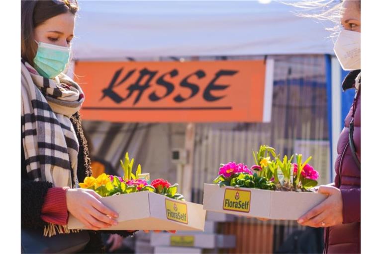 Der Rückzug in die eigenen vier Wände und das verstärkte Arbeiten von daheim haben die Nachfrage nach Bau- und Heimwerkersortimenten kräftig angekurbelt. Foto: Andreas Arnold/dpa