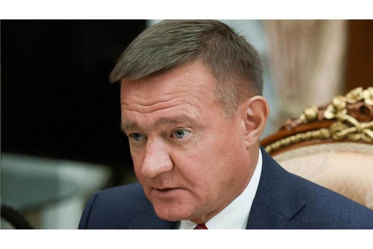 Der russische Politiker Roman Starowoit war nur kurze Zeit Verkehrsminister - und soll sich nach Angaben Moskauer Ermittler nach seiner Entlassung durch Kremlchef Wladimir Putin selbst erschossen haben. (Archivbild)