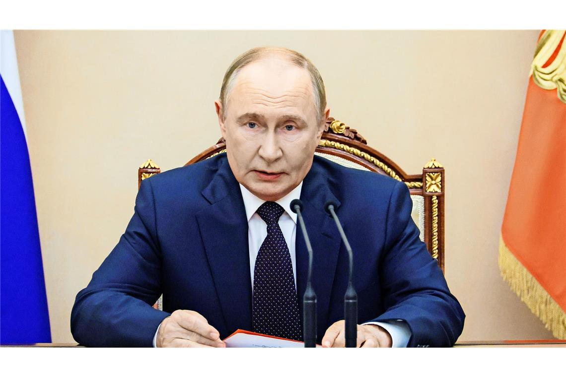 Der russische Präsident Wladimir Putin hat am Dienstagabend in Moskau den US-Sondergesandten Steve Witkoff empfangen. (Archivbild)