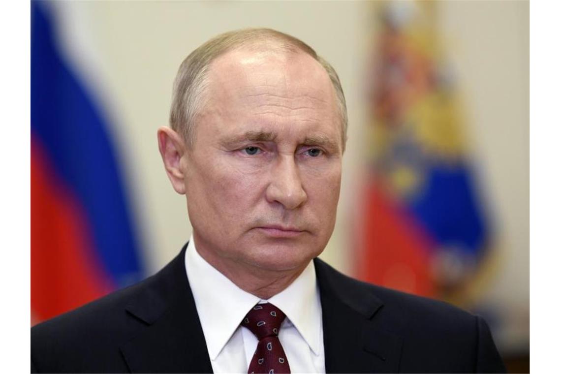 Putin erklärt arbeitsfreie Zeit in Russland für beendet Der russische Präsident Wladimir Putin hat die landesweit verordnete arbeitsfreie Zeit für beendet erklärt. Foto: Alexei Nikolsky/Pool Sputnik Kremlin/dpa
