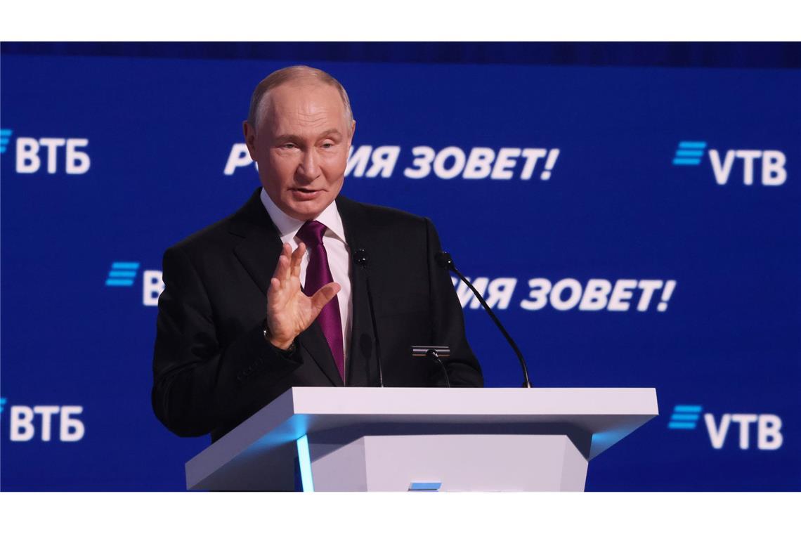 Putin wirft Europa Blockadehaltung im Ukraine-Krieg vor