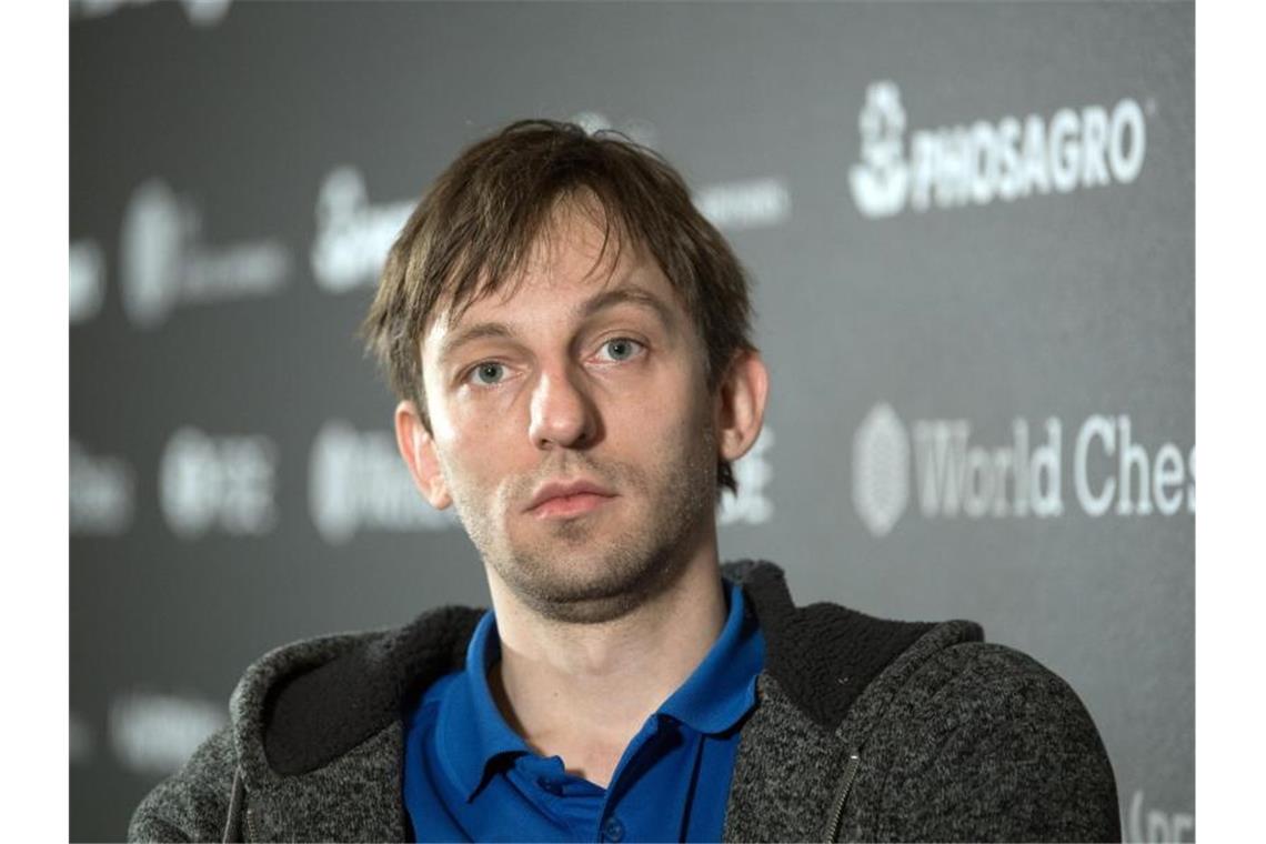 Der russische Schachgroßmeister Alexander Grischtschuk forderte den Stopp des Kandidatenturniers. Foto: Soeren Stache/dpa