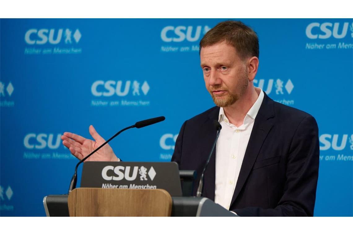 Der sächsische Ministerpräsident und stellvertretende CDU-Vorsitzende Michael Kretschmer nannte das Wahlergebnis „ein Debakel, ein Desaster“.