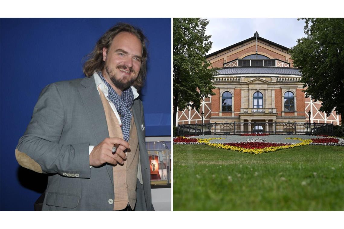 Der Sänger Thomas J. Mayer (l.) ist tot. Mayer gastierte viele Jahre lang bei den Bayreuther Festspielen (r). (Archivfoto)