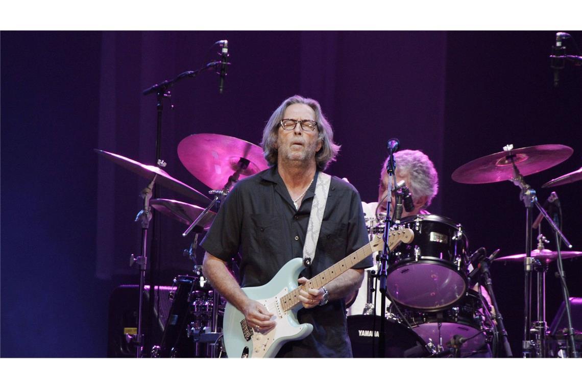 Eric Clapton kommt 2026 nach Mannheim, Köln und München Der Sänger und Gitarrist Eric Clapton spielt im Mai 2026 drei Konzerte in Deutschland (Archivfoto).