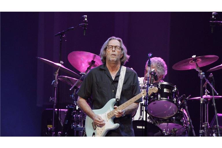 Der Sänger und Gitarrist Eric Clapton spielt im Mai 2026 drei Konzerte in Deutschland (Archivfoto).