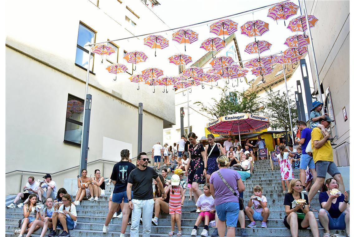 Der Samstag beim 54. Backnanger Straßenfest.