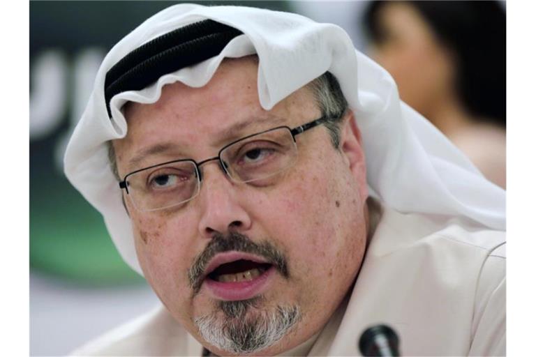 Der saudische Journalist Jamal Khashoggi war am 2. Oktober 2018 im saudischen Konsulat in Istanbul von einem Spezialkommando aus Riad getötet worden. Foto: Hasan Jamali/AP/dpa