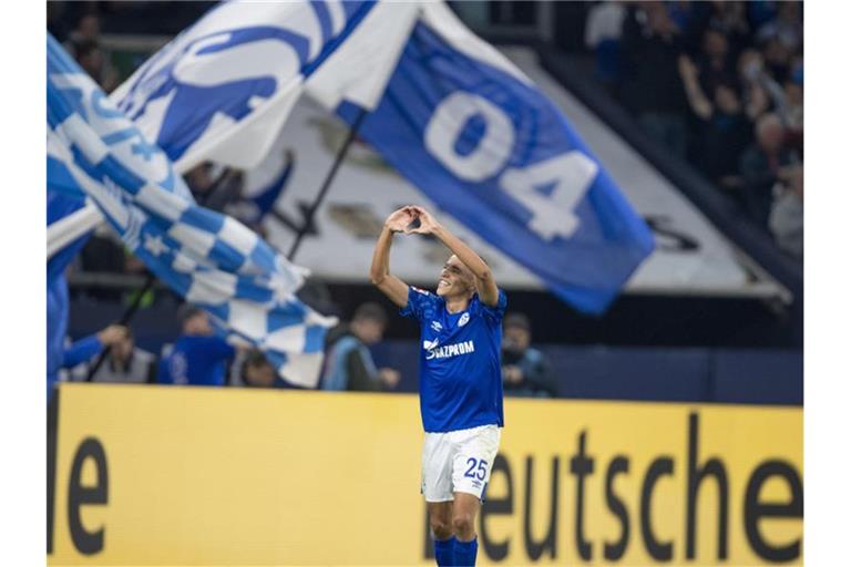 Der Schalker Amine Harit befindet sich derzeit in Topform. Foto: David Inderlied