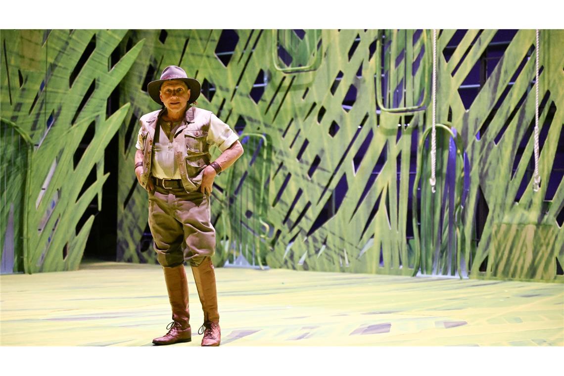 "Tatort" trifft "Tarzan": Richy Müller auf der Musicalbühne Der Schauspieler und "Tatort"-Kommissar Richy Müller probt für eine Gastrolle im Musical "Tarzan".