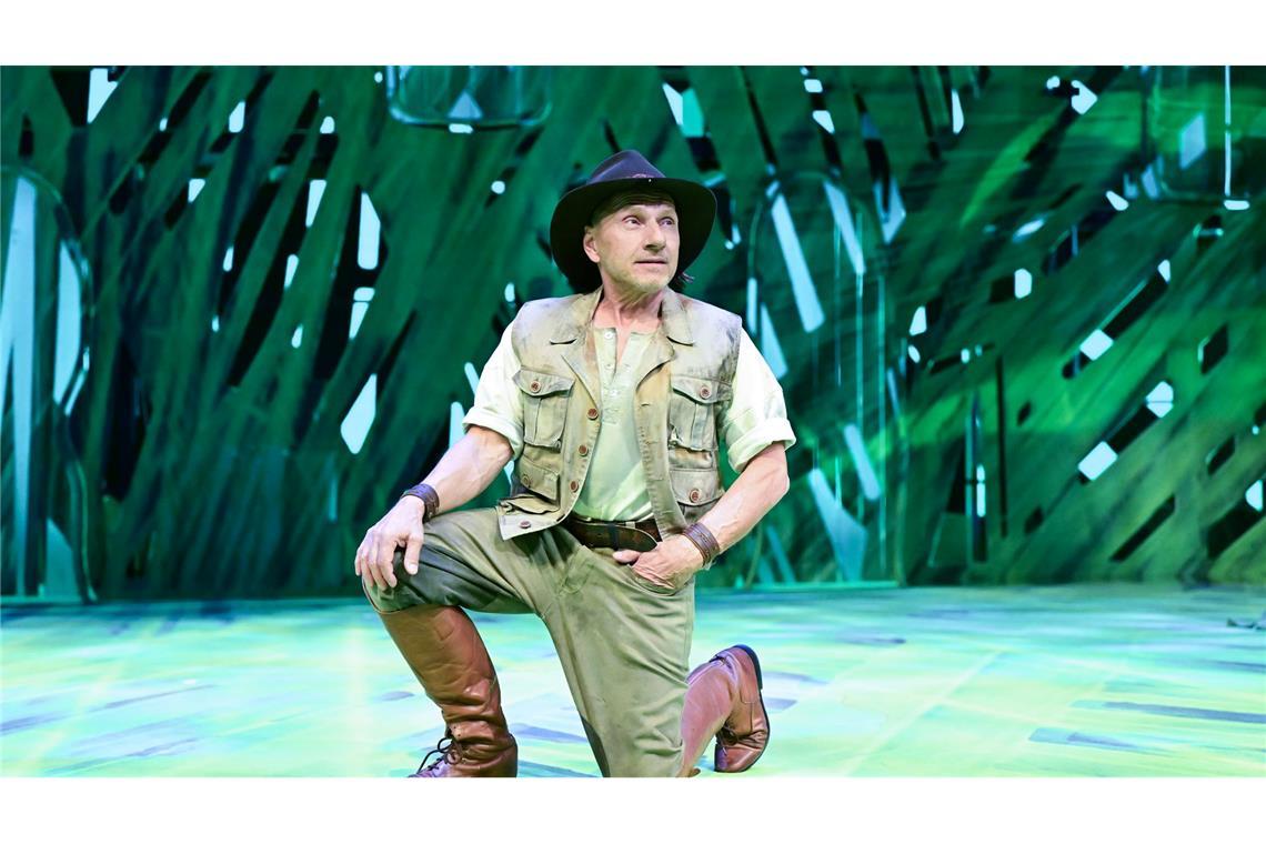 "Tatort" trifft "Tarzan": Richy Müller auf der Musicalbühne Der Schauspieler und "Tatort"-Kommissar Richy Müller probt für eine Gastrolle im Musical "Tarzan" im Palladium-Theater.