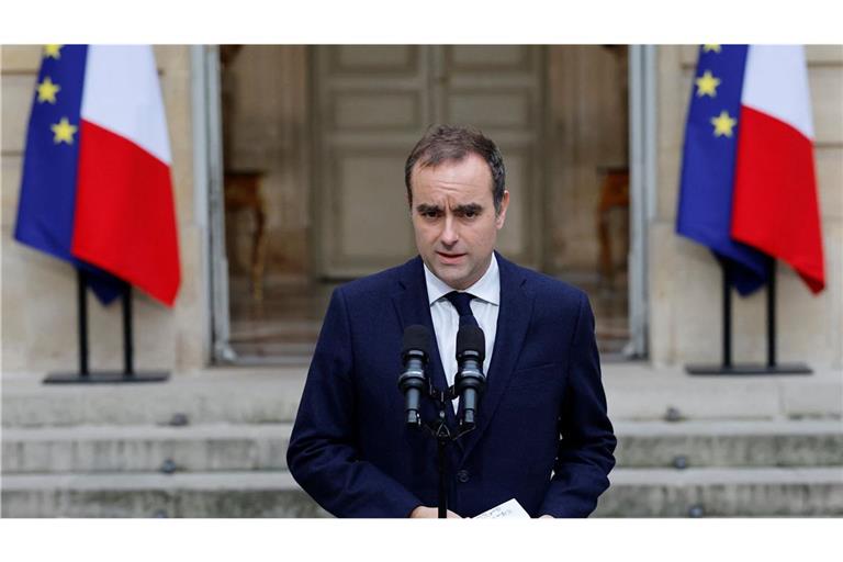 Der scheidende französische Ministerpräsident Sébastien Lecornu
