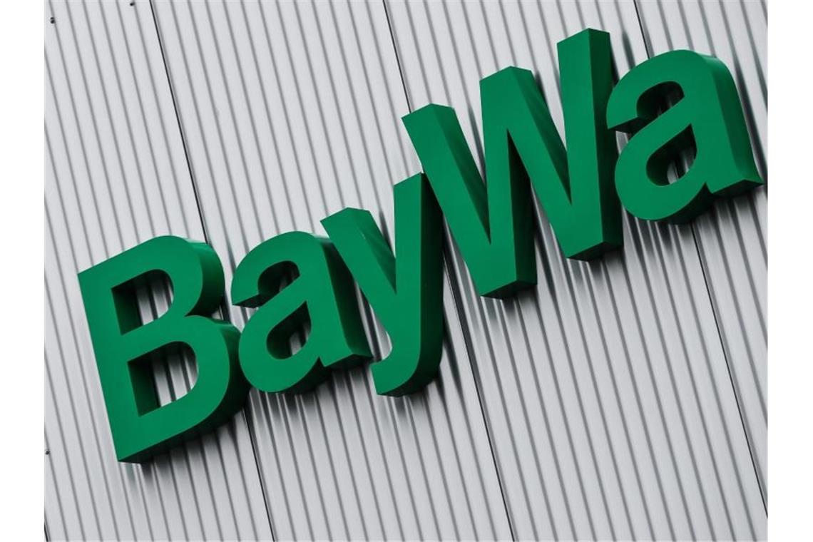 Baywa scheitert mit Millionenklage gegen Bundeskartellamt Der Schriftzug des Unternehmens am Technik-Zentrum der BayWa AG im Hafen von Bamberg. Foto: picture alliance / dpa
