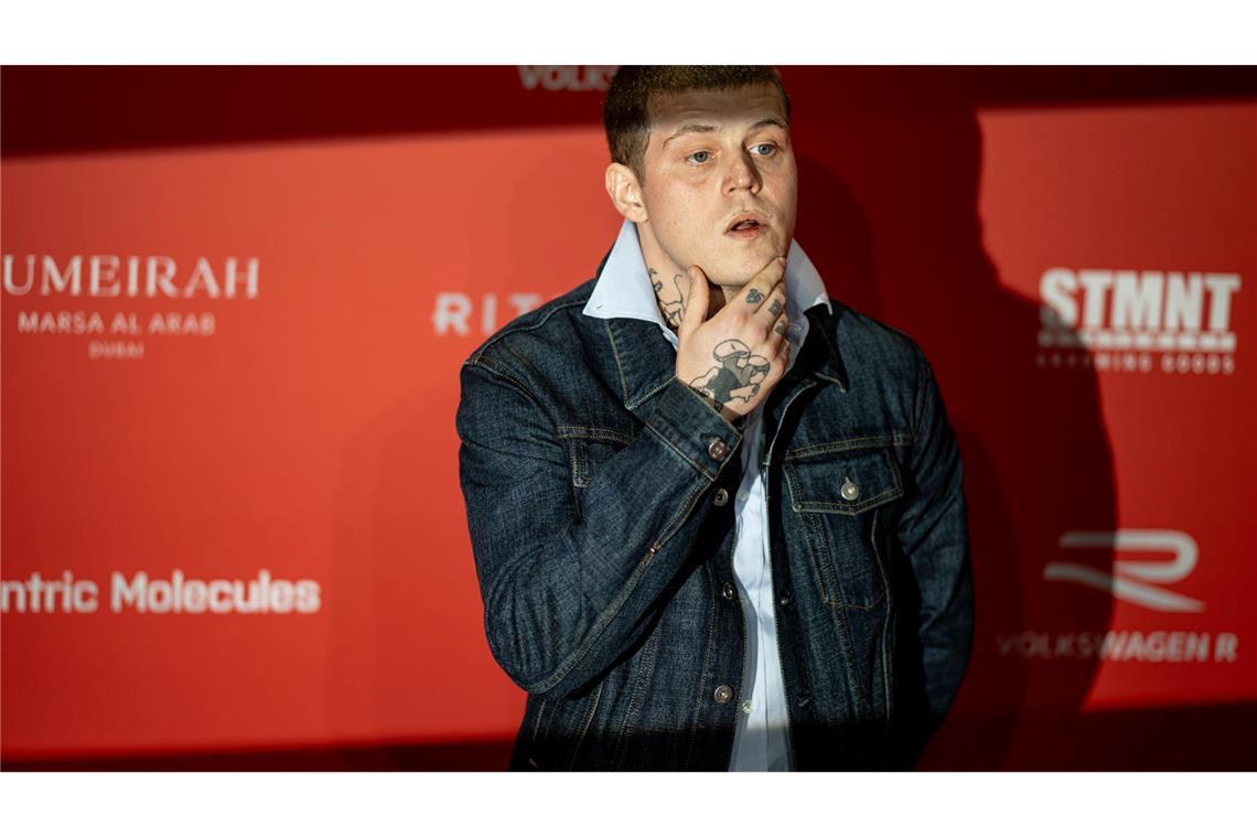 Der schwedische Musiker Yung Lean erhielt auch einen Preis.