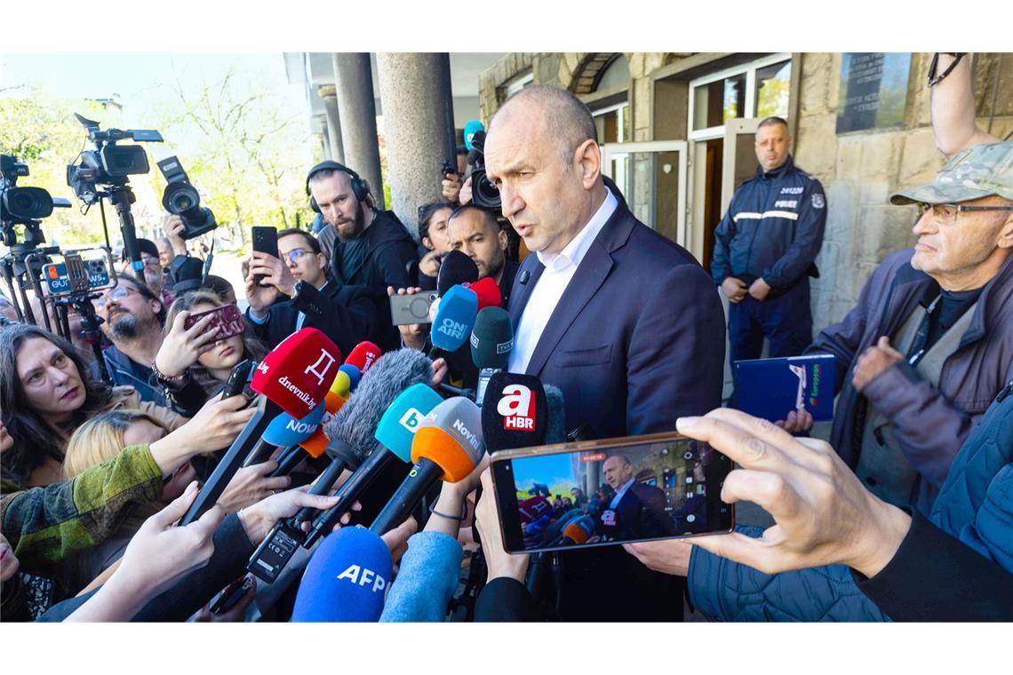 Der selbsterklärte Staatserneuer Rumen Radew.