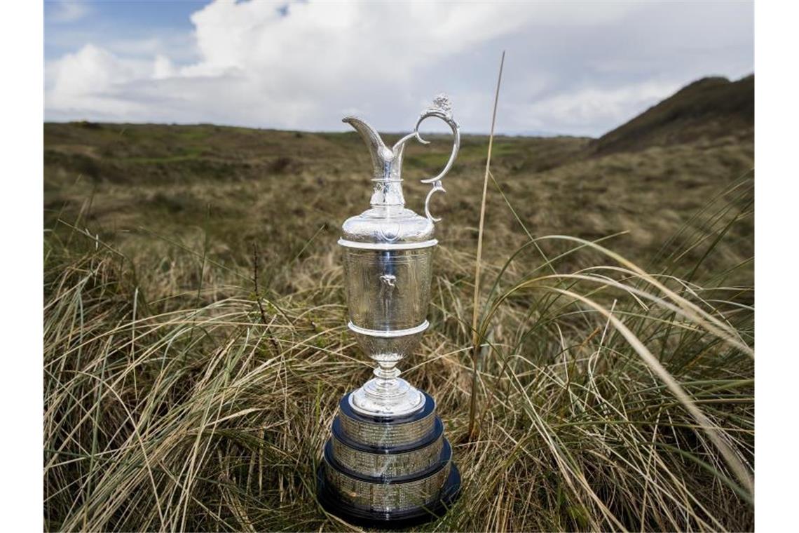 Der Sieger der Claret Jug Trophäe der British Open der Golfer wird in diesem Jahr nicht ausgespielt. Foto: Liam Mcburney/PA Wire/dpa