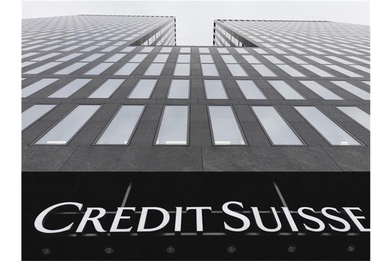 Der Sitz der Schweizer Großbank Credit Suisse in Zürich. Foto: Gaetan Bally/KEYSTONE/dpa