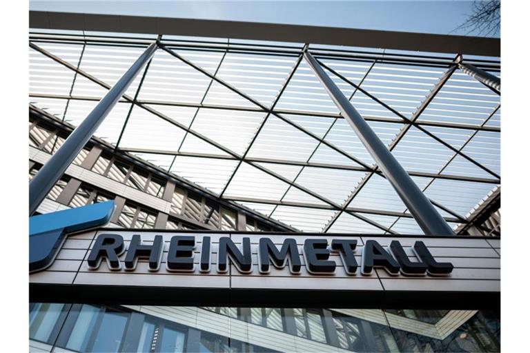 Der Sitz des Rüstungskonzerns und Automobilzulieferers Rheinmetall in Düsseldorf. Foto: Fabian Strauch/dpa/Archivbild