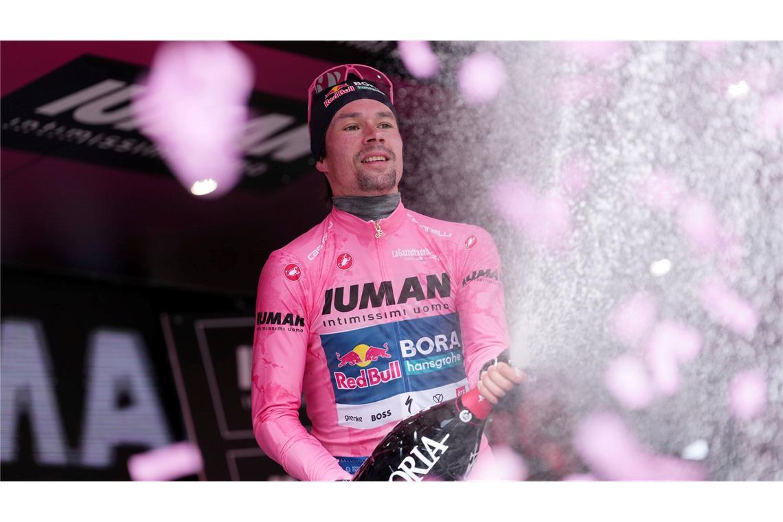 Giro: Roglic nach erster Bergankunft im Rosa Trikot Der Slowene Primoz Roglic hat beim Giro d’Italia das Rosa Trikot des Gesamtführenden übernommen.